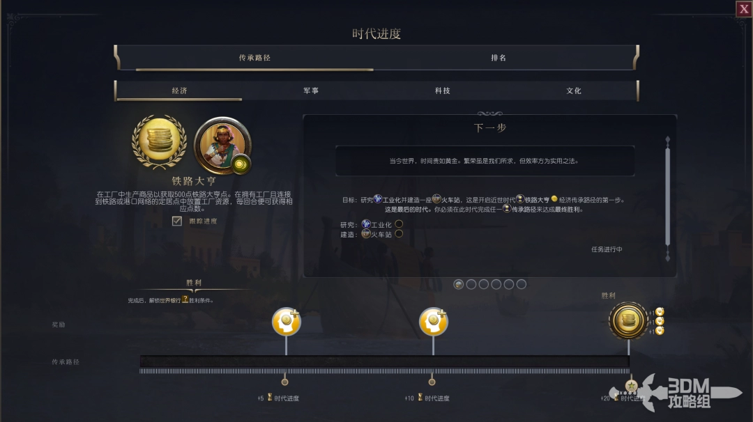 文明7經(jīng)濟(jì)建設(shè)傳承不同時(shí)代目標(biāo)介紹