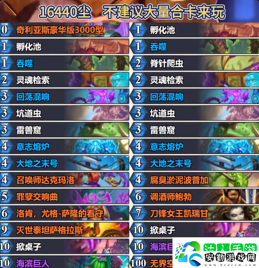 爐石傳說標準地標術?推薦2月