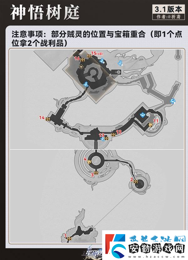 崩壞星穹鐵道永夜囈語(yǔ)密林神悟樹(shù)庭寶箱收集攻略