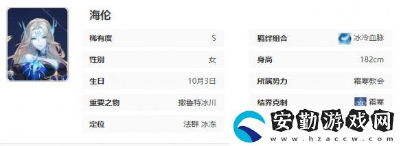 永夜降臨復(fù)蘇海倫技能是什么