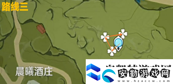 原神風車菊最佳采集路線