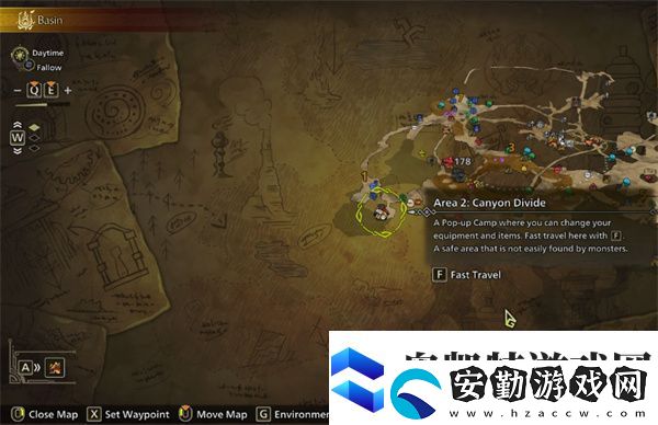 怪物獵人荒野涌油谷安全簡(jiǎn)易營(yíng)地設(shè)置推薦