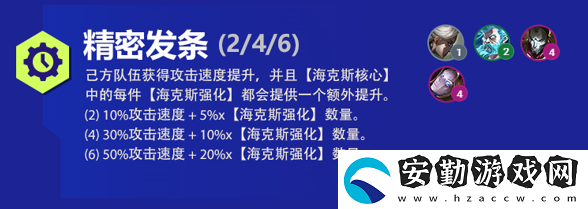 云頂之弈發(fā)條s6出裝、技能、羈絆介紹