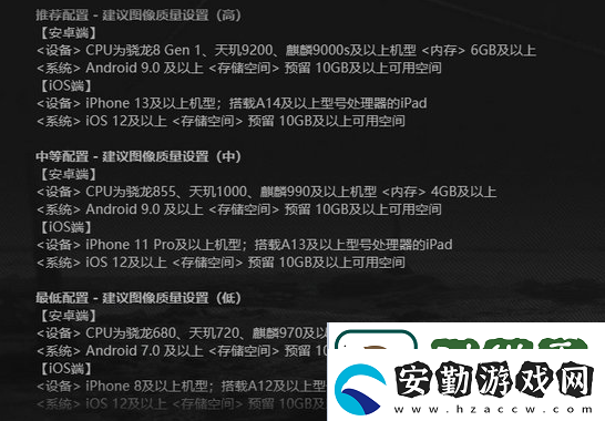 來(lái)自星塵配置要求是什么