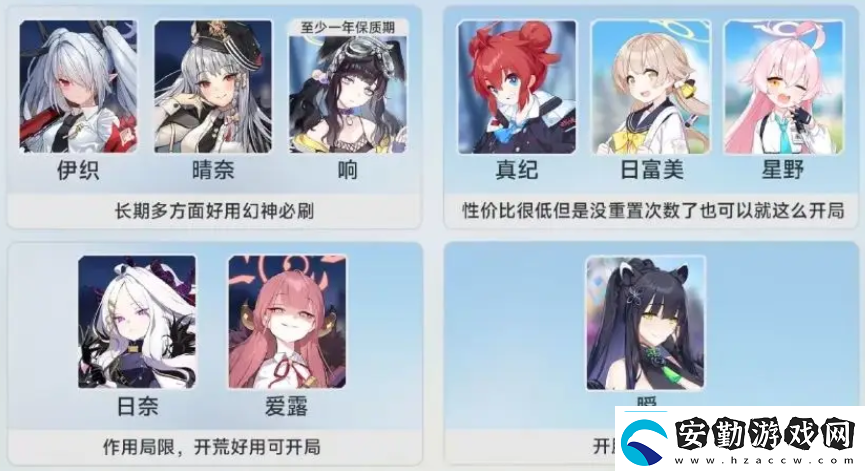 蔚藍(lán)檔案國(guó)服刷初始T0角色推薦戰(zhàn)斗中的控制鏈構(gòu)建